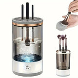 Electric Makeup Brush Cleaner & Dryer – Automatic Multi Brush Cleaning Machine