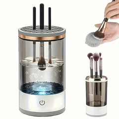 Electric Makeup Brush Cleaner & Dryer – Automatic Multi Brush Cleaning Machine