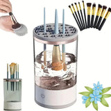 Electric Makeup Brush Cleaner & Dryer – Automatic Multi Brush Cleaning Machine