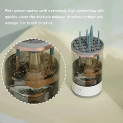 Electric Makeup Brush Cleaner & Dryer – Automatic Multi Brush Cleaning Machine