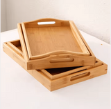 EcoServe Bamboo Serving Tray Set
